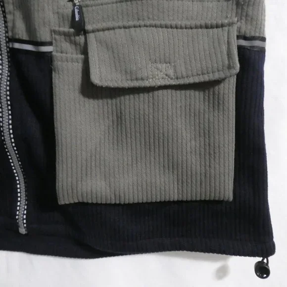 COLUMBIA SPORTSWEAR | size 18 | Ribbed Zip-Up Vest With Velcro Pockets | NWOT - Picture 7 of 16